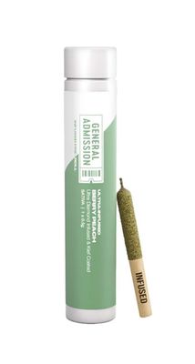 .5g GENERAL ADMISSION-Berry Peach UHP Infused PR 1x.5g