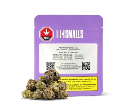 3.5g BC SMALLS-Violet Fever Smalls