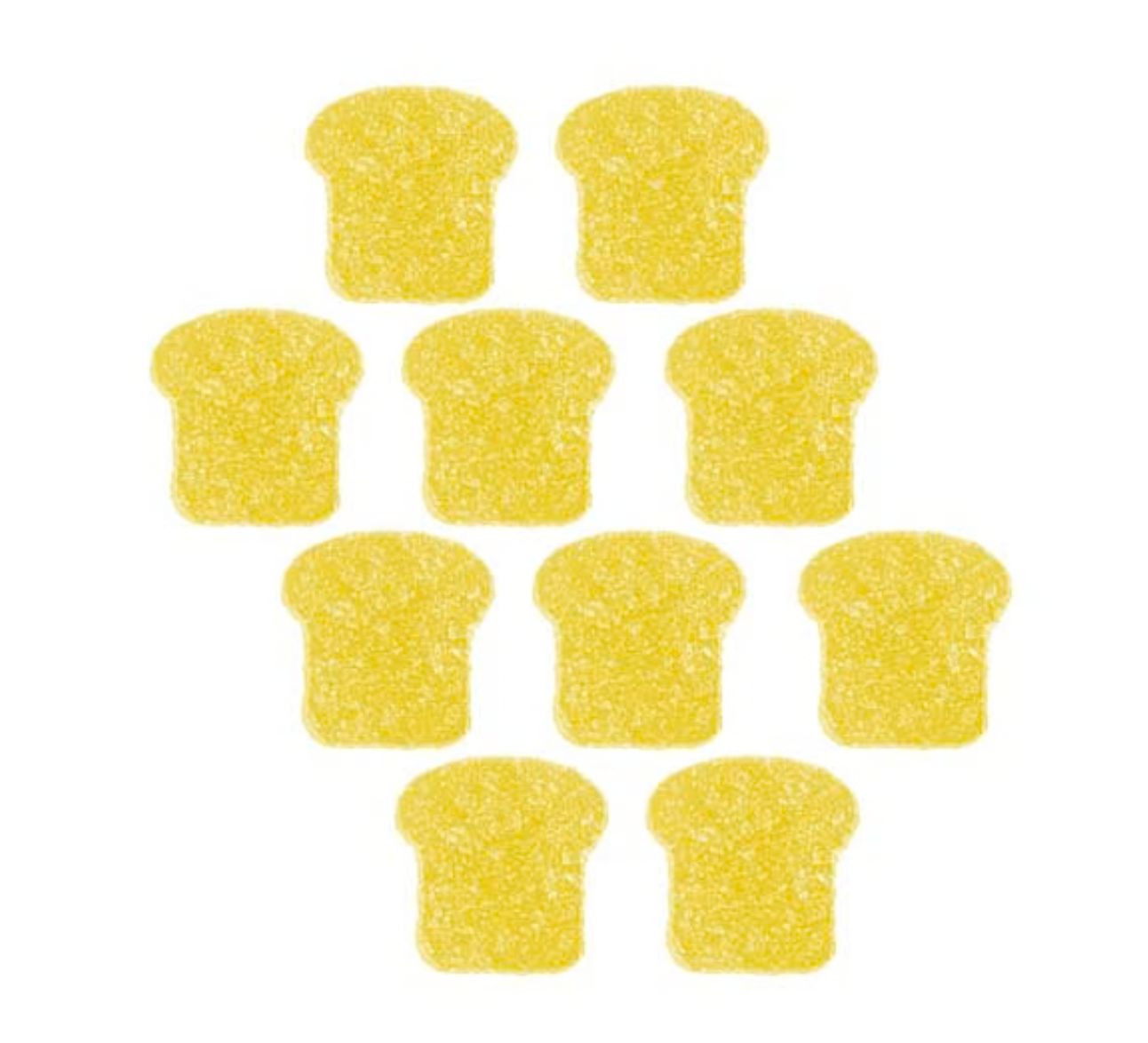 30g SUPER TOAST-Pineapple Diamond Chews 10/pack