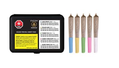 2.5g STATION HOUSE-Holiday Pack PR LTO 5x.5g