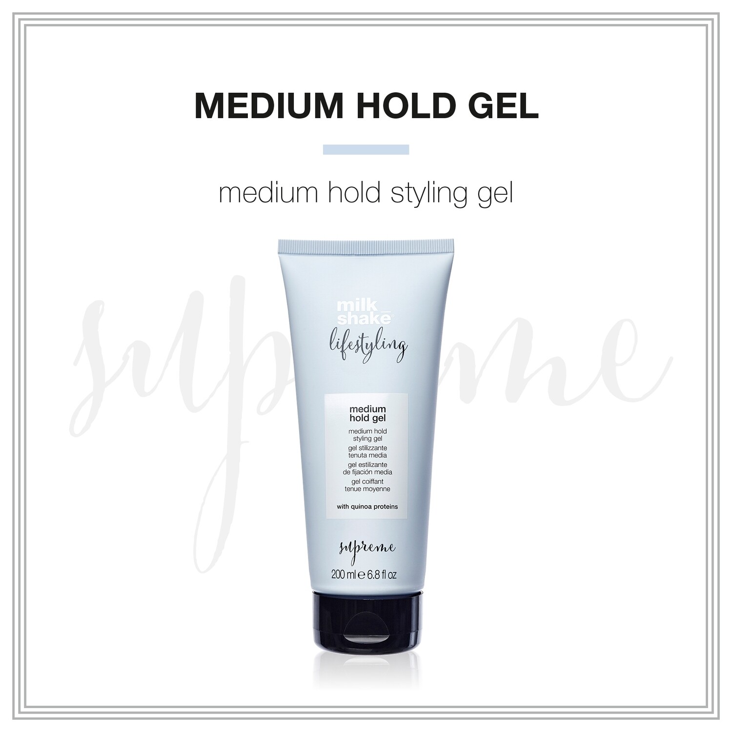 Medium hold gel