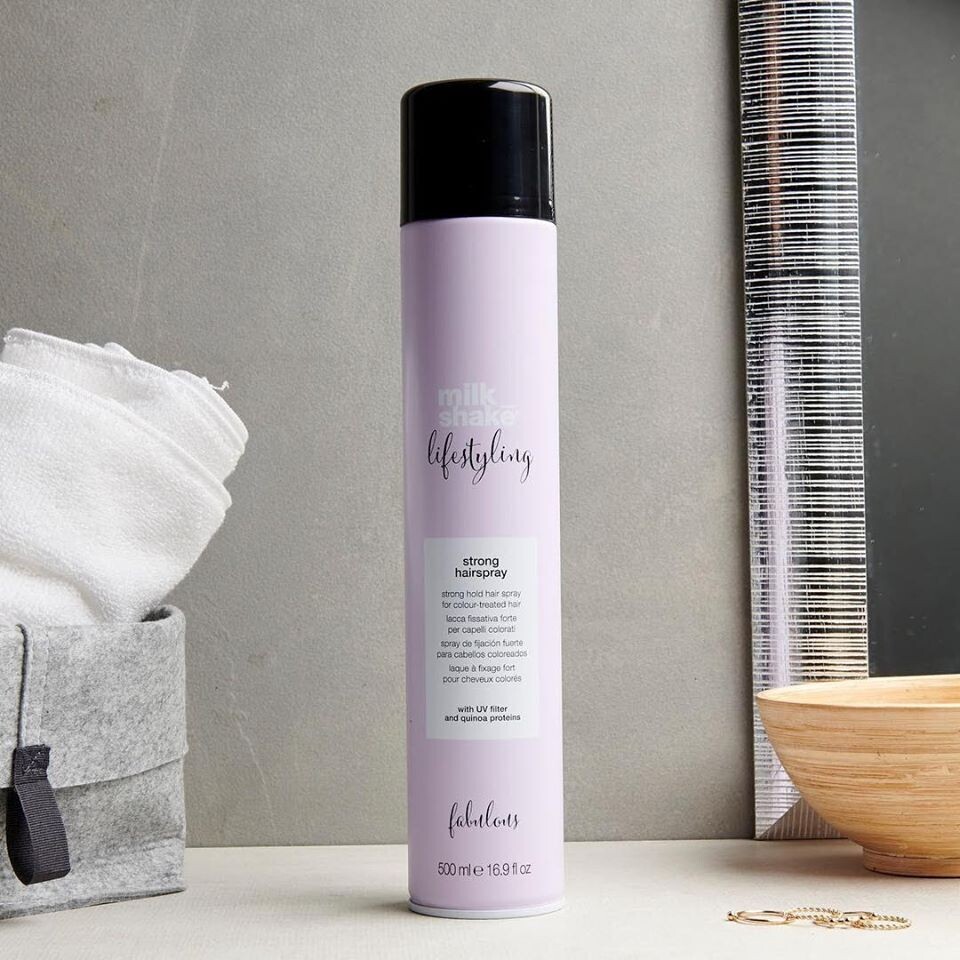 Strong hold hairspray