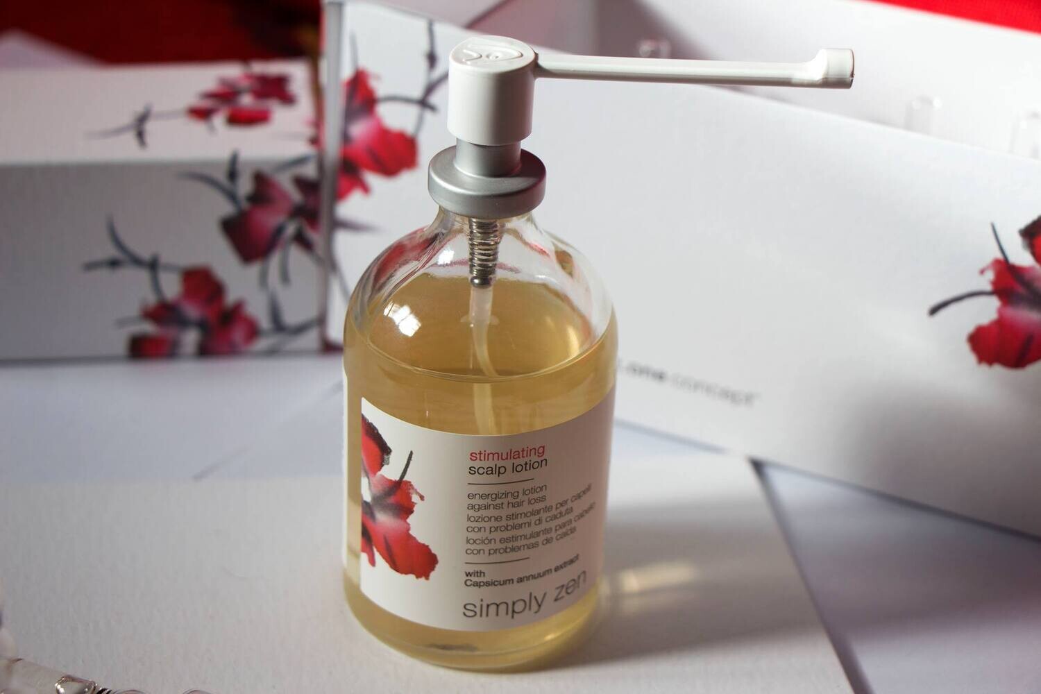 Stimulating scalp treatment