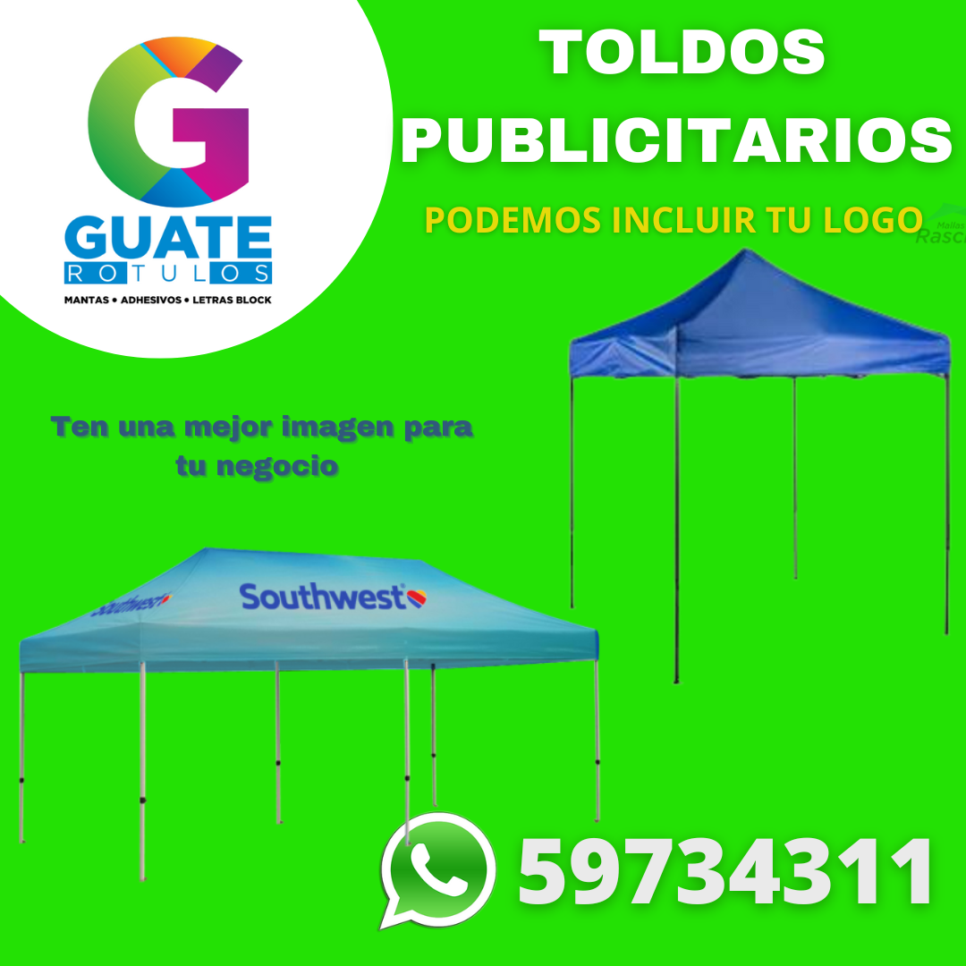 Toldos de 4 aguas