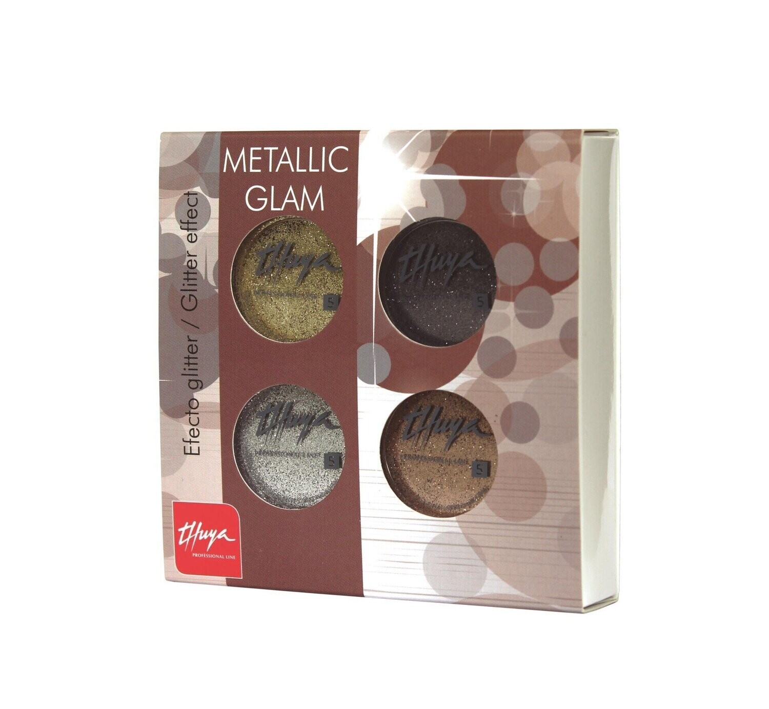 Kit METAL GLAM powders (4pz) Thuya