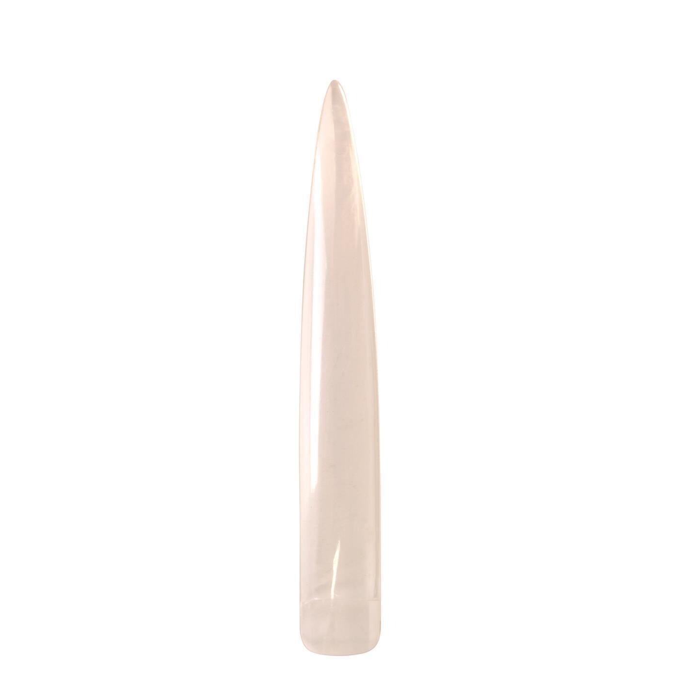 Tips Stiletto Estremo - misure assortite (10 pz) Thuya, Colore:: Naturale