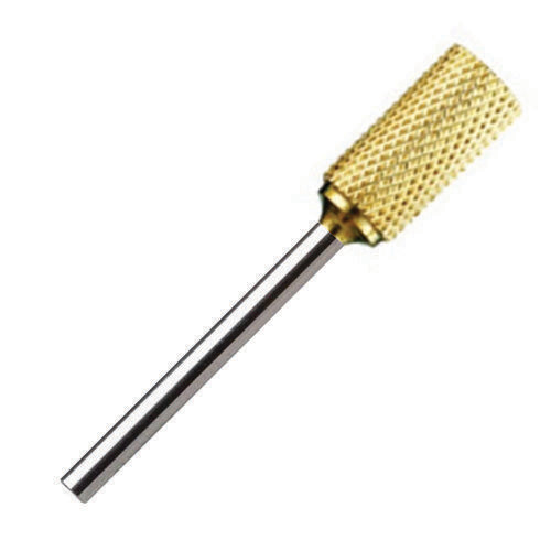 Fresa carbonio - oro- cilindro largo (coarse)