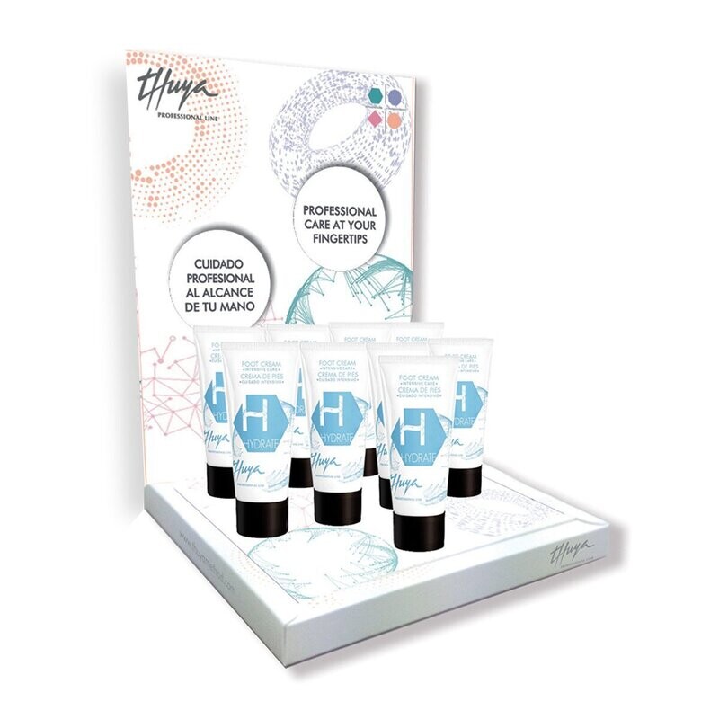 Hydrating - Display crema piedi Retail (9 pz x 50 ml) Thuya Method Hydrating - Display crema piedi Retail (9 pz x 50 ml) Thuya Method