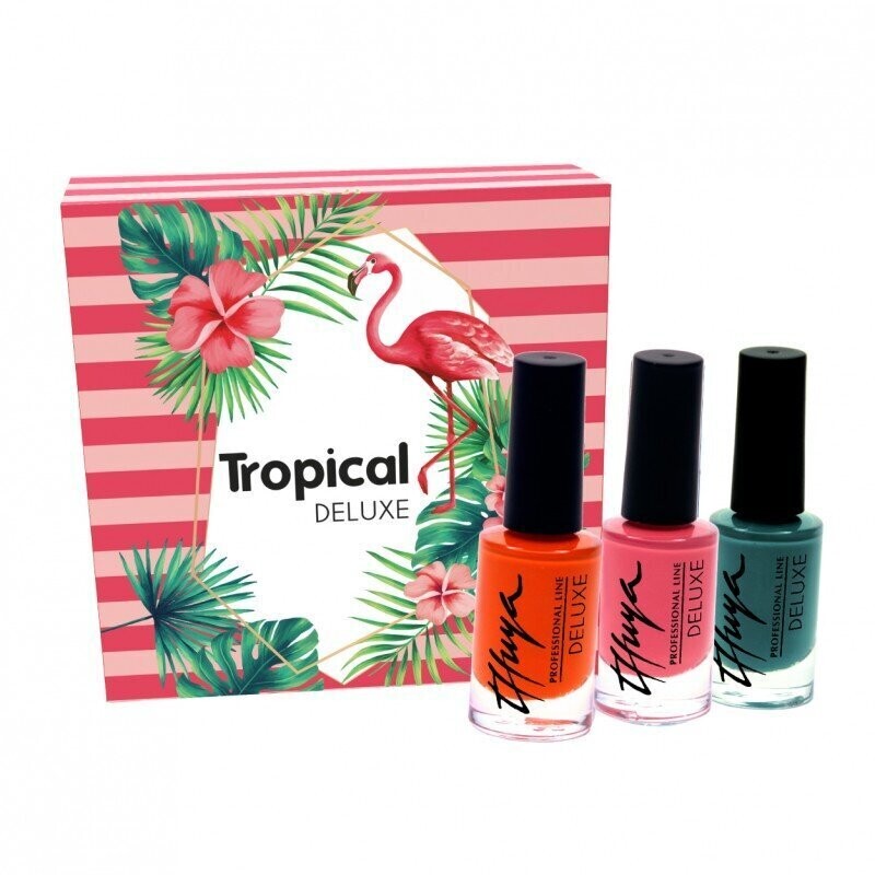 Smalto Deluxe Thuya - Tropical collection, Colore: Cofanetto (3pz)