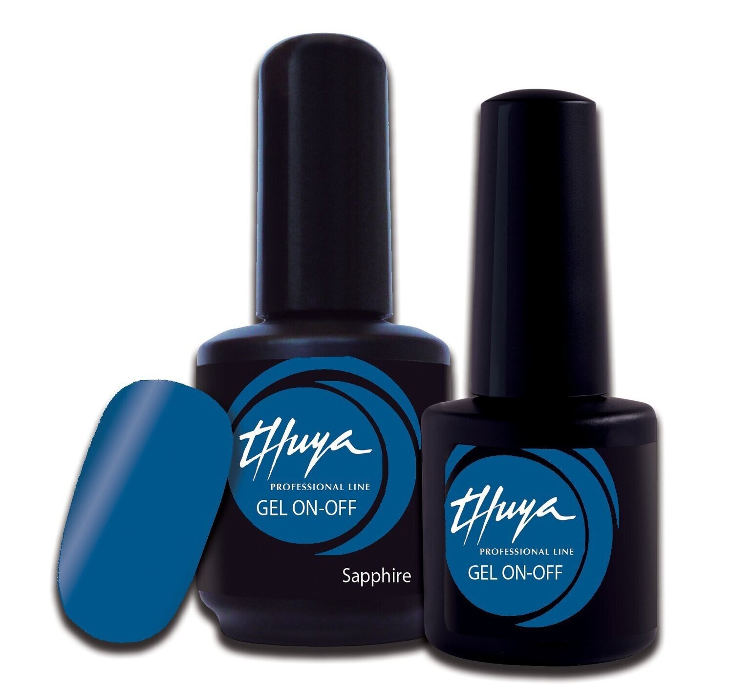 Smalto semipermanente Thuya - Gel ON OFF - 061 - Sapphire, Formato: 7 ml
