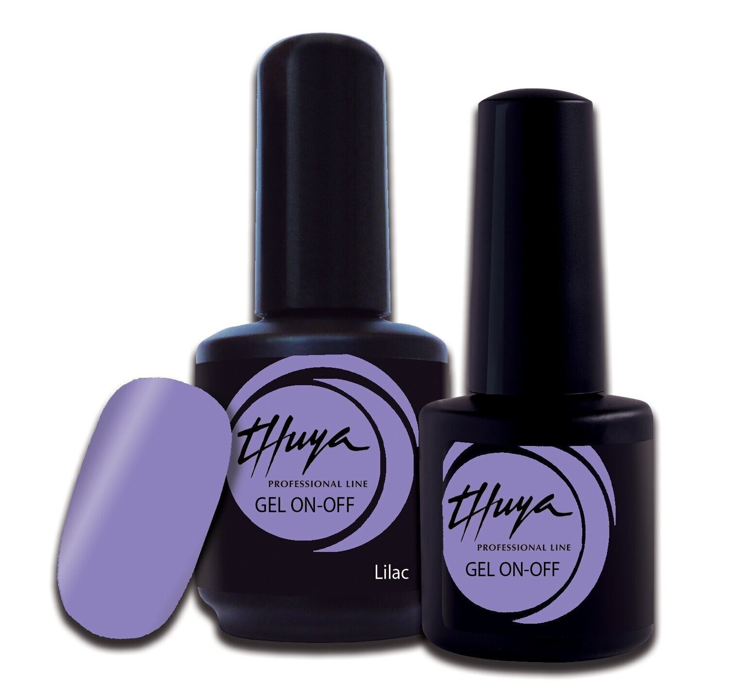 Smalto semipermanente Thuya - Gel ON OFF - 019 - Lilac, Formato: 7 ml