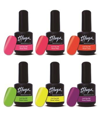 Gel On Off Thuya Collezione - 017 Shades of Neon