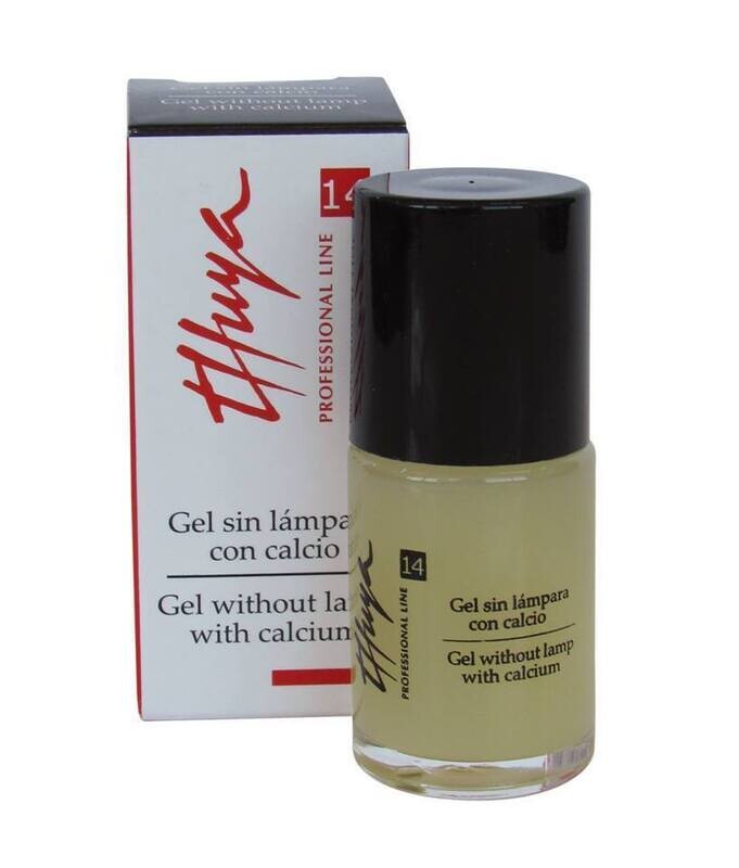 Smalto Gel senza lampada indurente con calcio (14 ml) Thuya