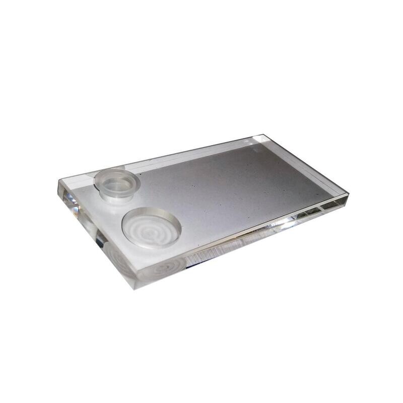 Supporto in plexiglass porta extension Supporto in plexiglass porta extension