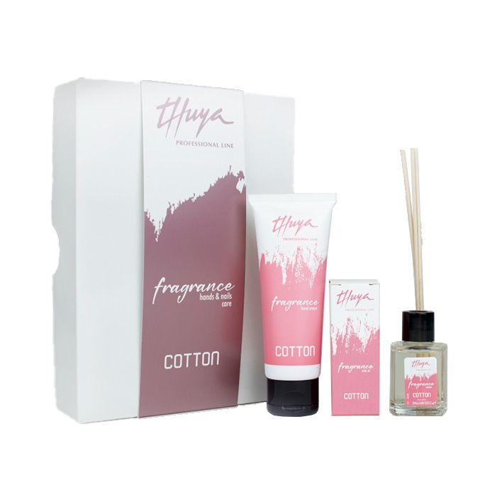 Fragrance - Cofanetto (Crema + olio + profumatore) Cotton
