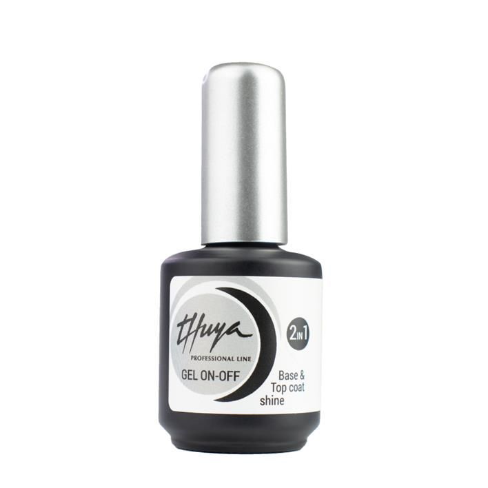 Gel ON OFF Thuya (14ml) Base & Top Coat Shine 2 in 1 Gel ON OFF Thuya (14ml) Base & Top Coat Shine 2 in 1