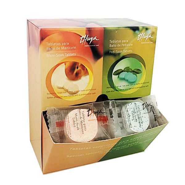 Compresse effervescenti manicure & pedicure Thuya (25 + 25 pz)