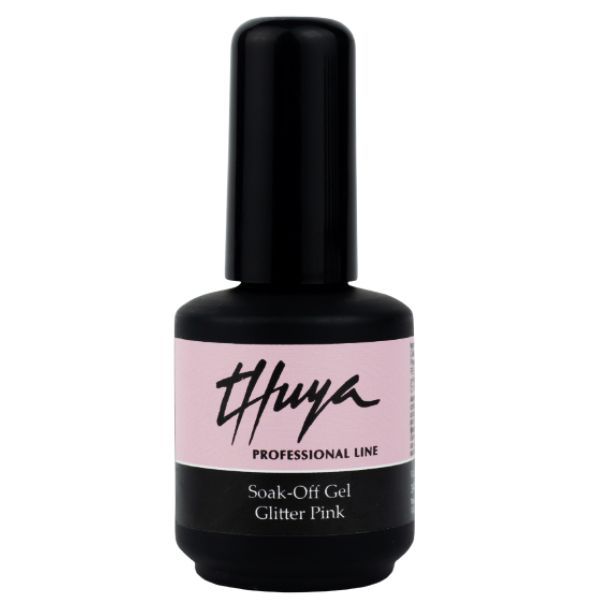 Gel SOAK OFF Thuya (14ml) - Glitter Pink Gel SOAK OFF Thuya (14ml) - Glitter Pink