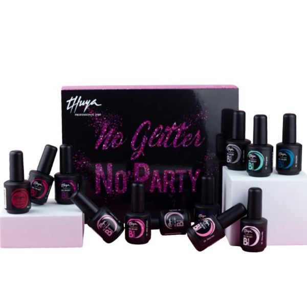 Gel On Off  B-COLOR Thuya Collezione - No Glitter No Party (12pz)