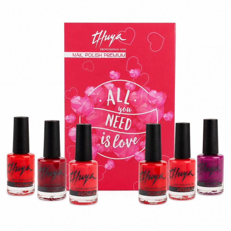 Smalto Premium Thuya - Cofanetto (6pz) - 001 - All You Need Is Love