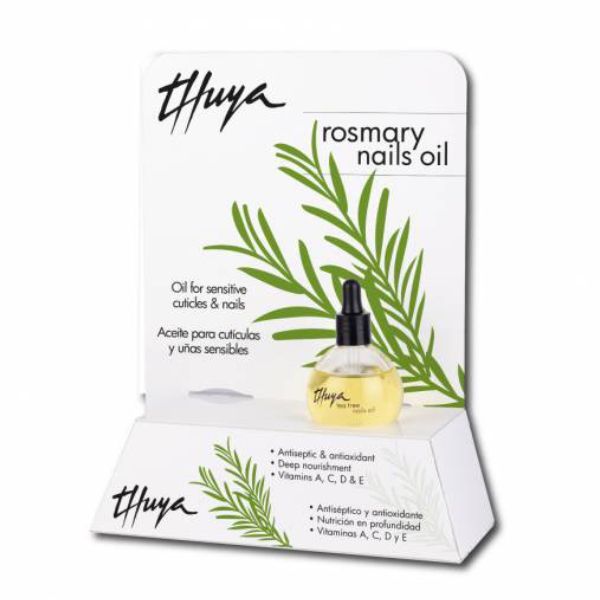 Rosemary Nail Oil Thuya - Espositore