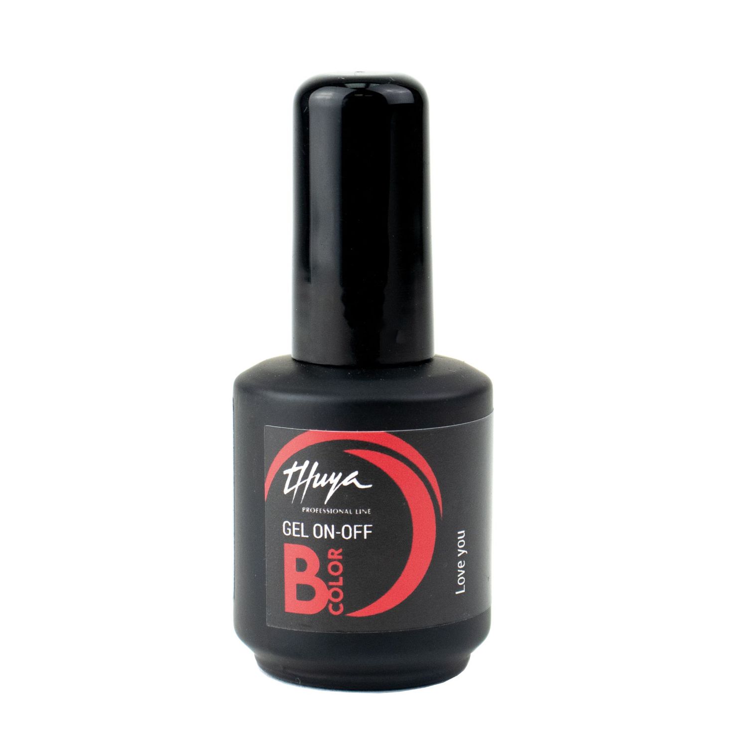 Smalto semipermanente Thuya - Gel ON OFF B-COLOR - 001 - Love you Smalto semipermanente Thuya - Gel ON OFF B-COLOR - 001 - Love you