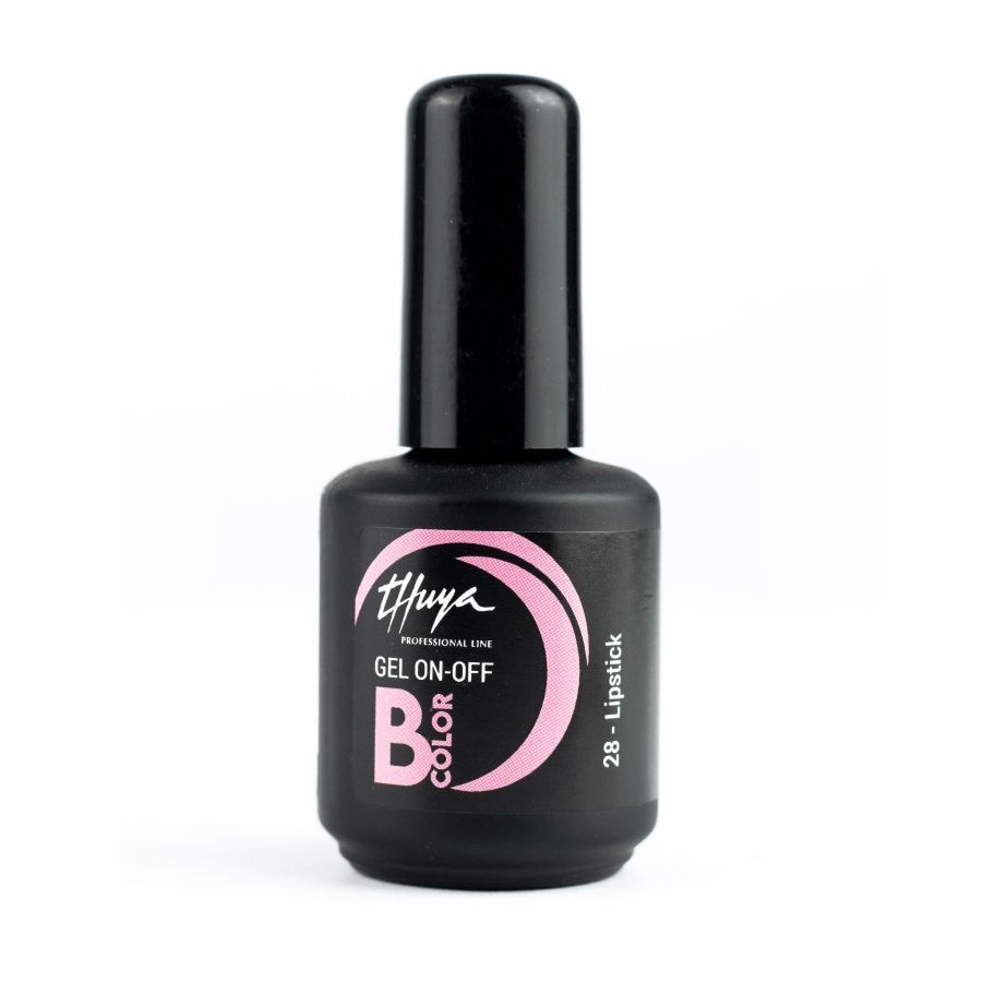 Smalto semipermanente Thuya - Gel ON OFF B-COLOR - 028 - Lipstick