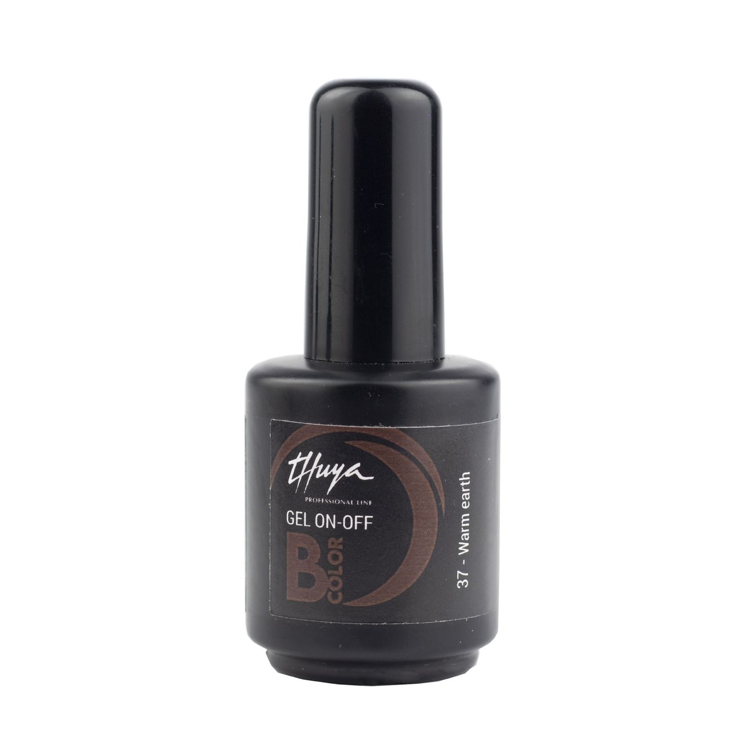 Smalto semipermanente Thuya - Gel ON OFF B-COLOR - 037 - Warm earth