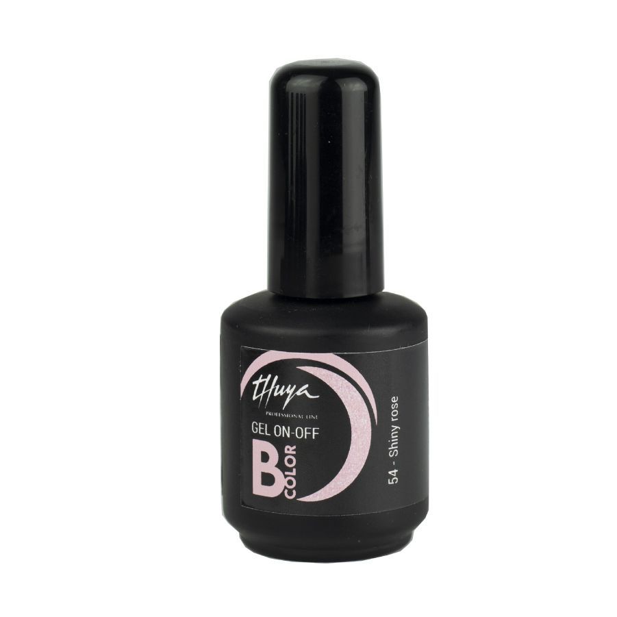 Smalto semipermanente Thuya - Gel ON OFF B-COLOR - 054 - Shiny rose