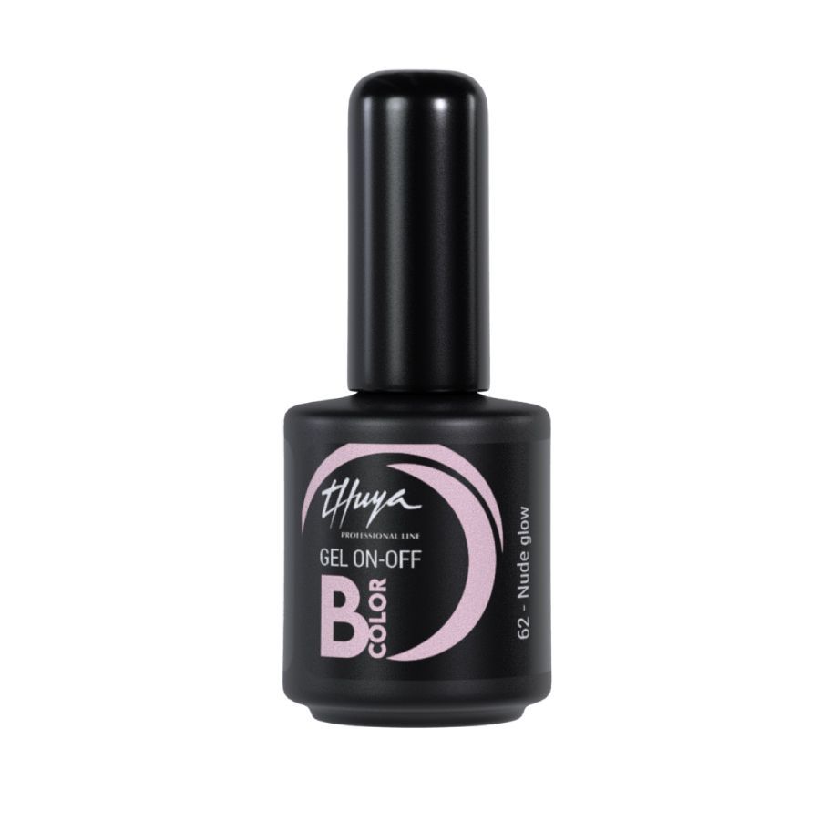 Smalto semipermanente Thuya - Gel ON OFF B-COLOR - 062 - Nude glow