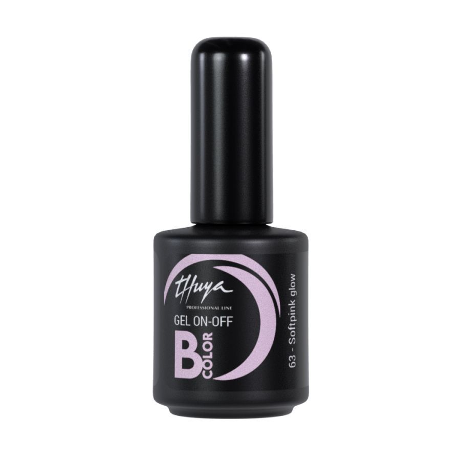 Smalto semipermanente Thuya - Gel ON OFF B-COLOR - 063 - Softpink glow
