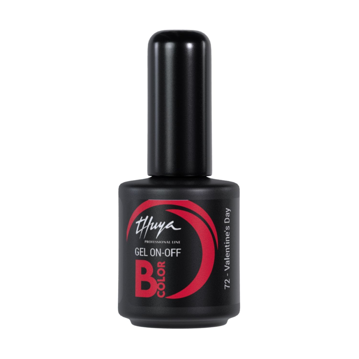 Smalto semipermanente Thuya - Gel ON OFF B-COLOR - 072 - Valentin's day