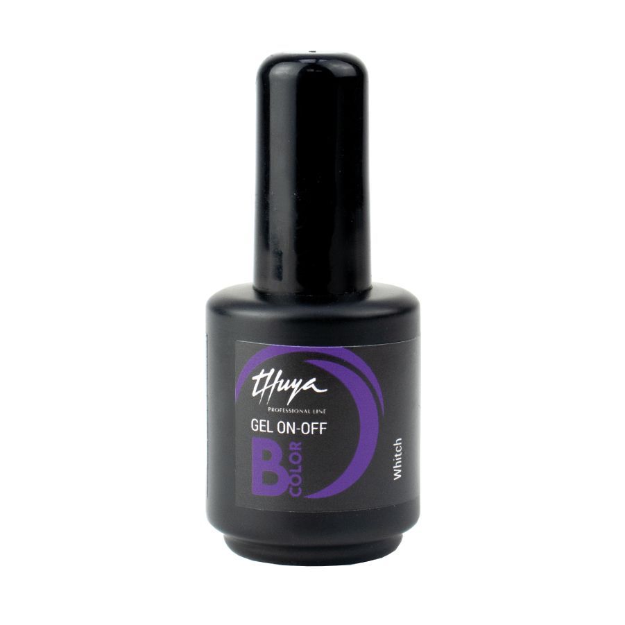 Smalto semipermanente Thuya - Gel ON OFF B-COLOR - 015 - Witch