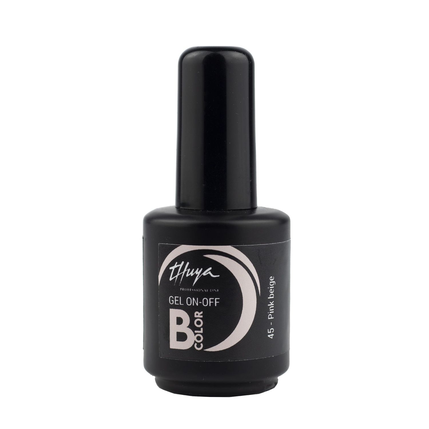 Smalto semipermanente Thuya - Gel ON OFF B-COLOR - 045 - Pink beige