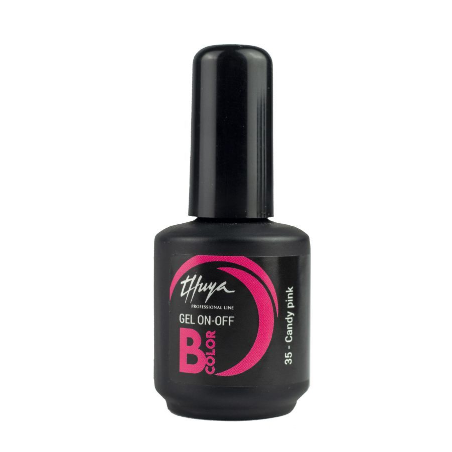 Smalto semipermanente Thuya - Gel ON OFF B-COLOR - 035 - Candy pink