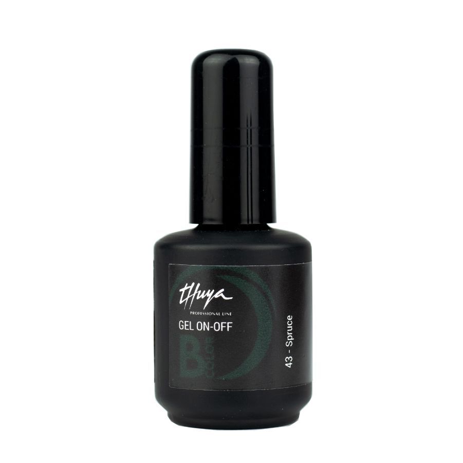 Smalto semipermanente Thuya - Gel ON OFF B-COLOR - 043 - Spruce Smalto semipermanente Thuya - Gel ON OFF B-COLOR - 043 - Spruce