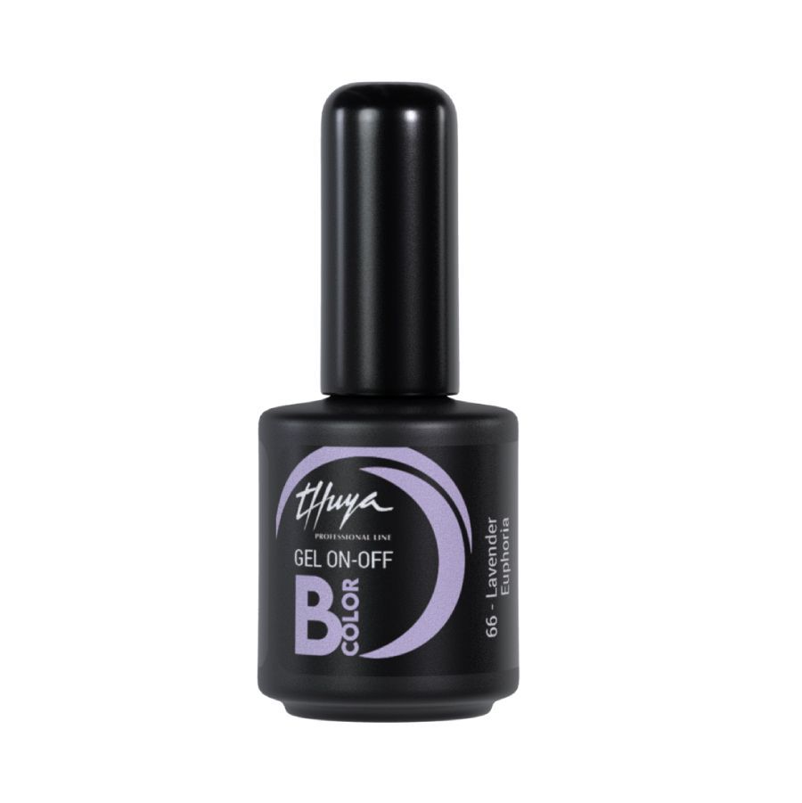Smalto semipermanente Thuya - Gel ON OFF B-COLOR - 066 - Lavender euphoria