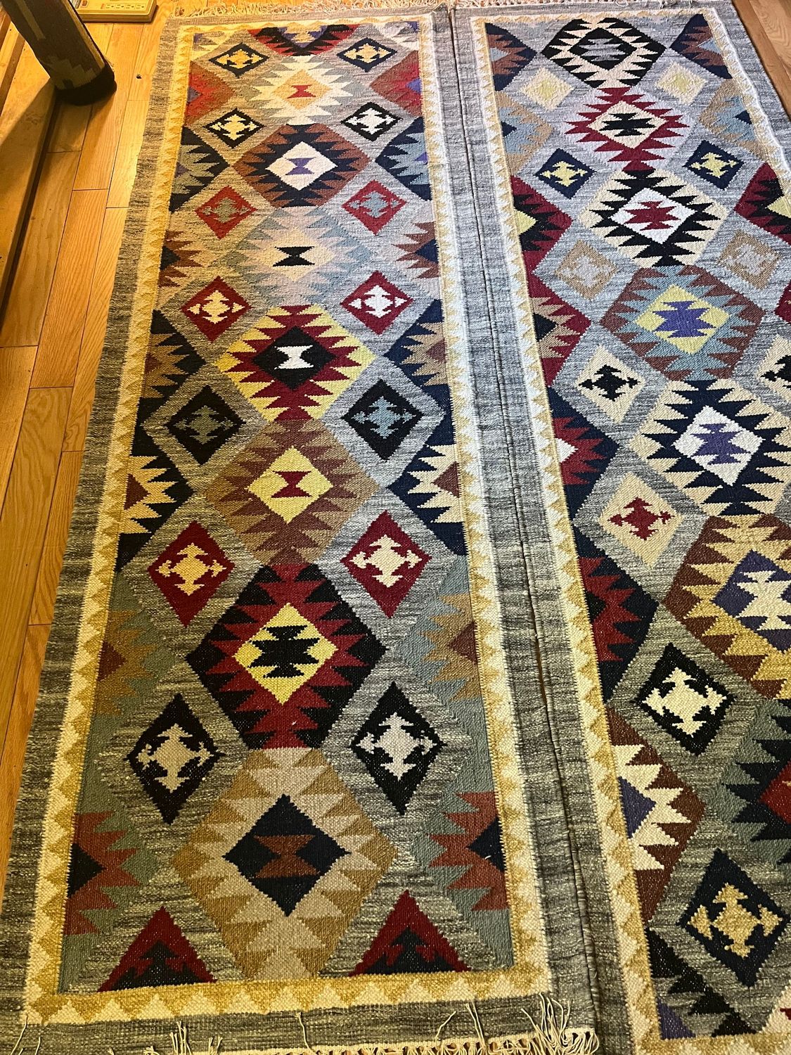 Dhurrie Rugs (c) - 2' x 6' runner