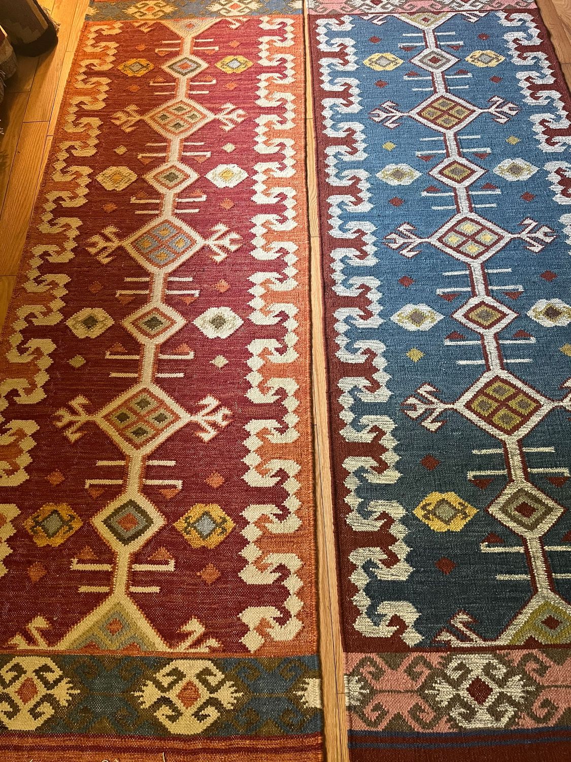 Dhurrie Rugs (d) - 2' x 6' runner