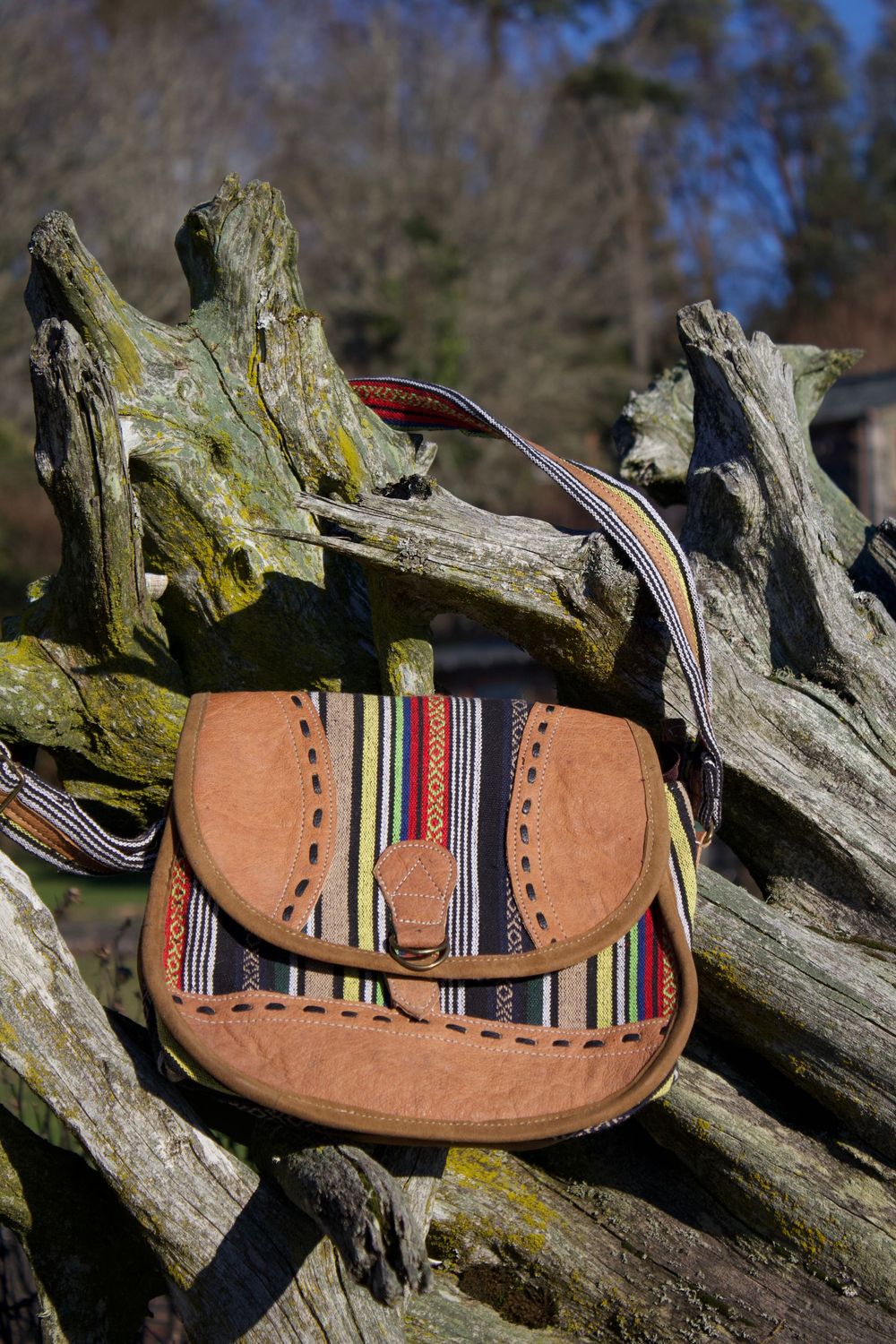 Buffalo Skin Bag