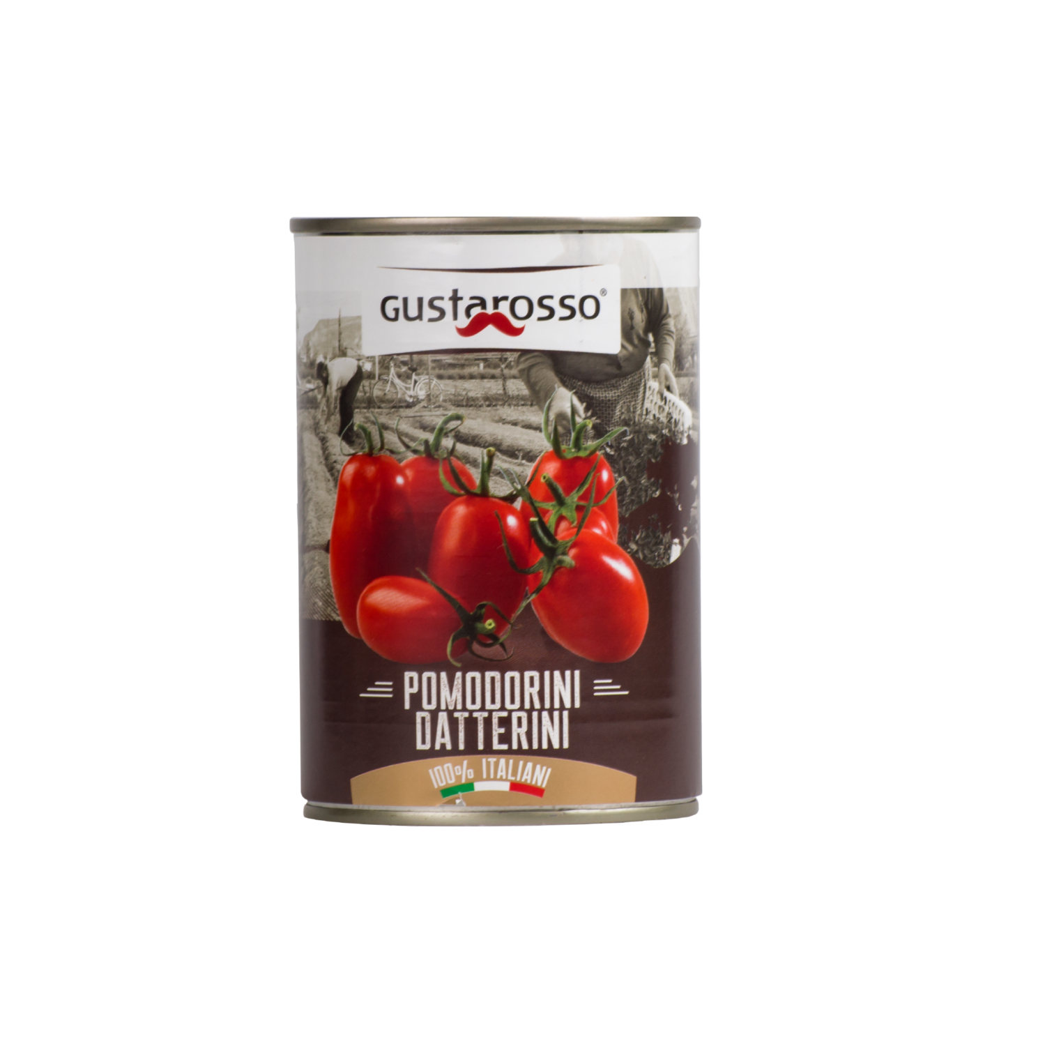 Pomodori datterini Gustarosso- latta da 400gr 36pz