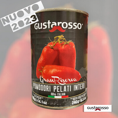 Pomodori Pelati GRAN RISERVA in Latta da 0.400 kg in confezione da 12 Latte