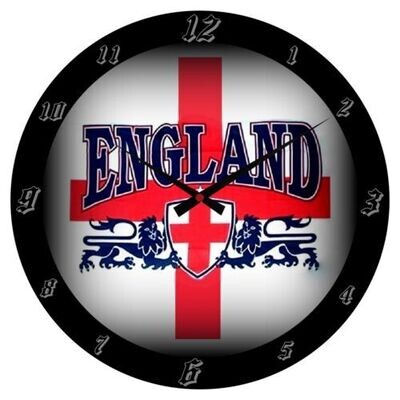 Wanduhr Länderflagge  England
