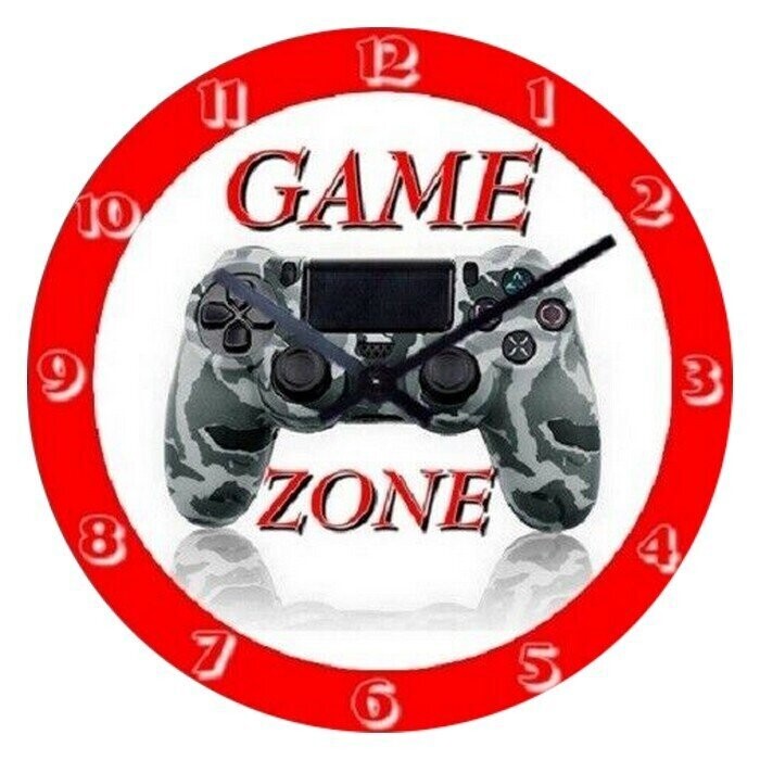 Wanduhr Game Zone