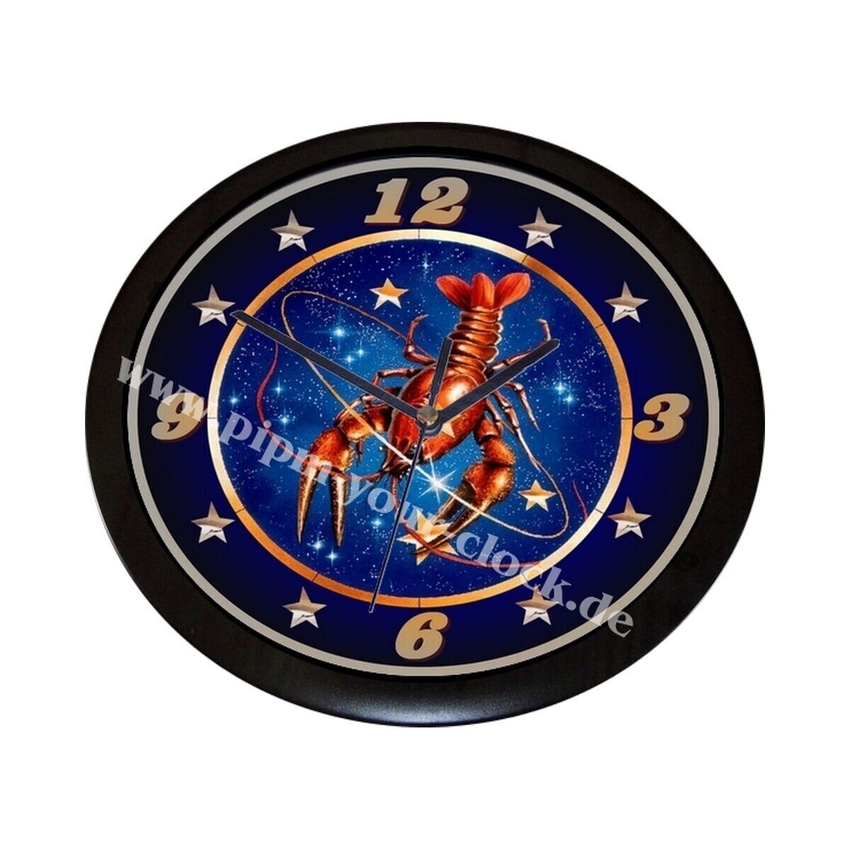 Wanduhr Sternzeichen Krebs
