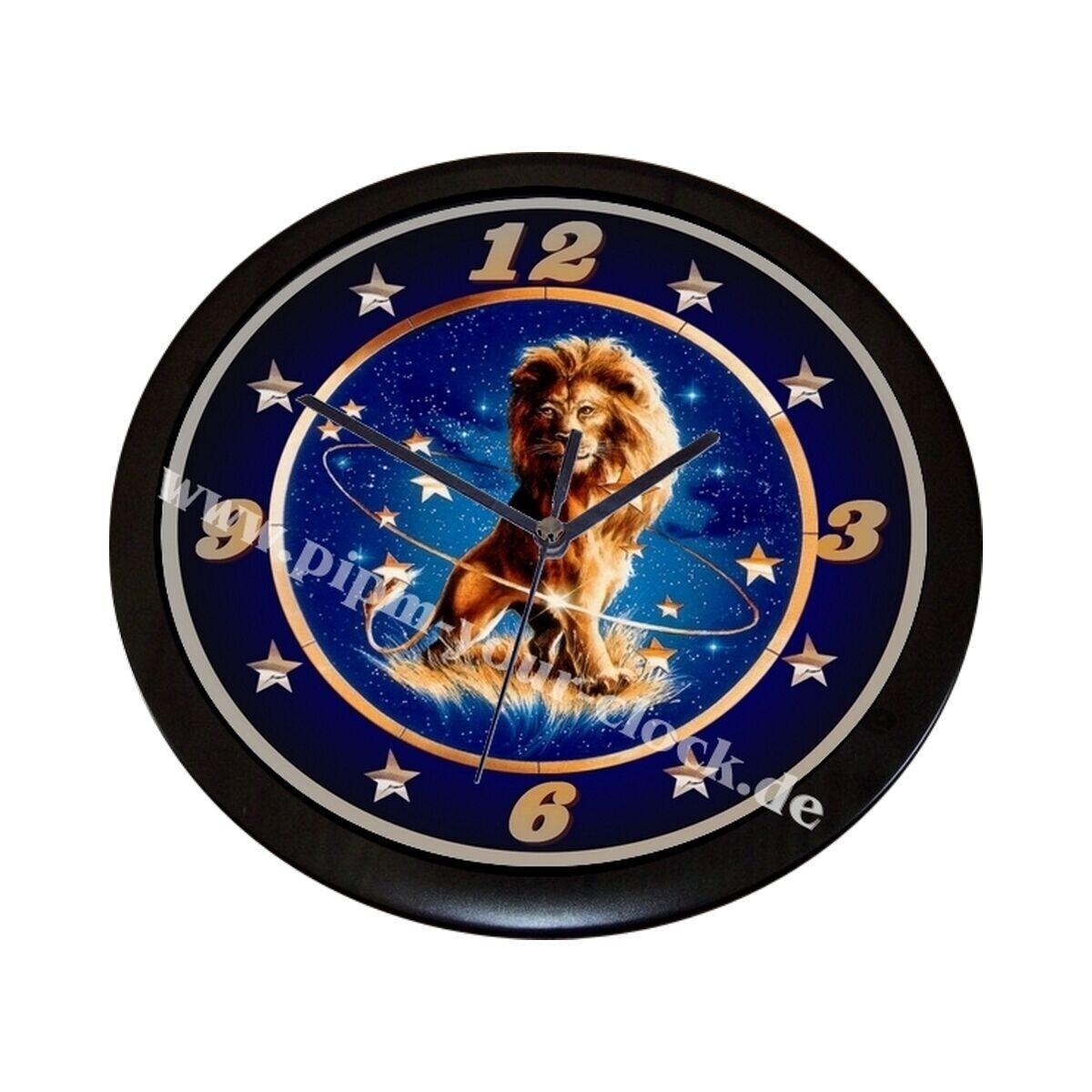 Wanduhr Sternzeichen Löwe