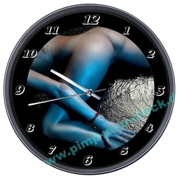 Wanduhr  Erotic / Erotik / Po / nackte Frau