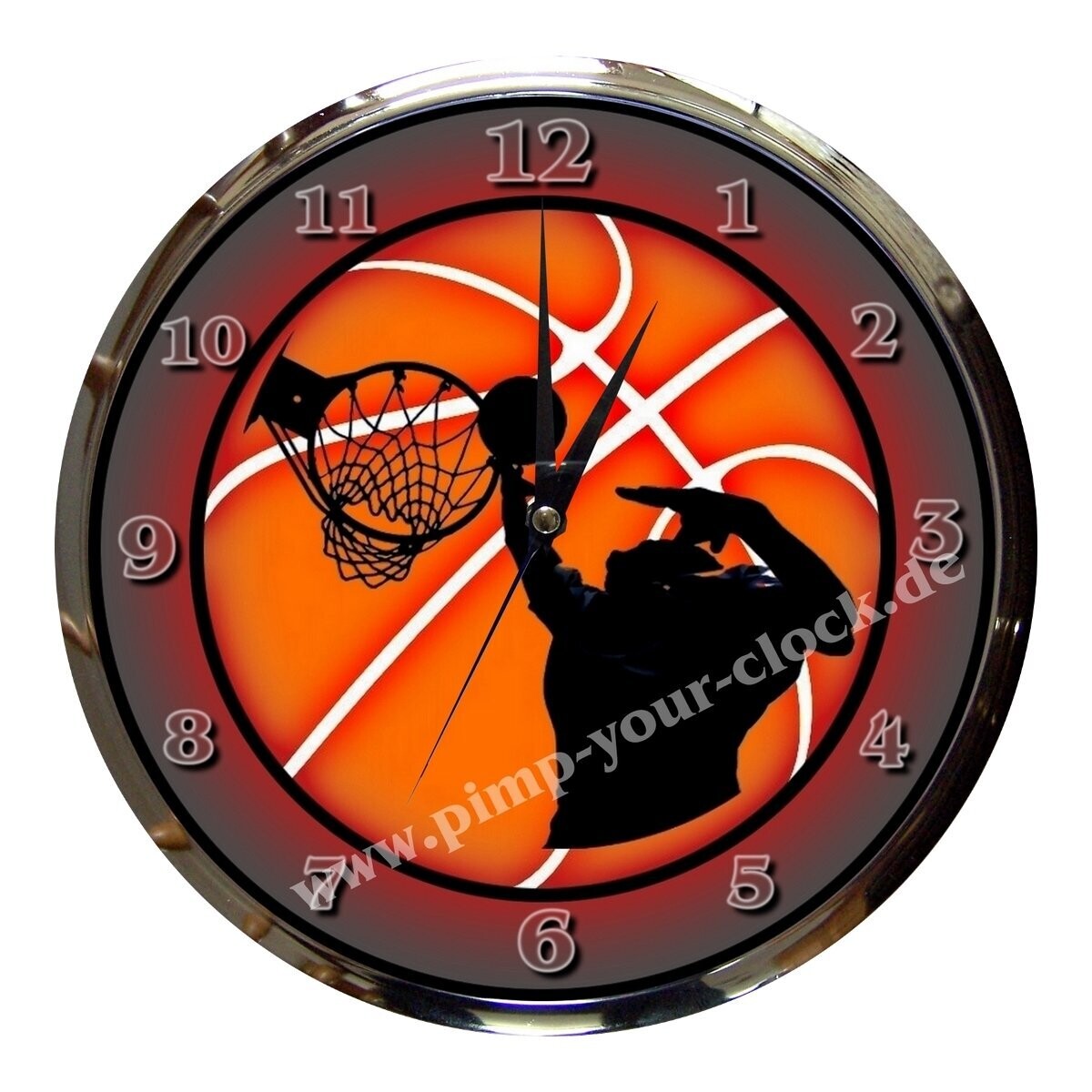 weitere Wanduhr Baketball