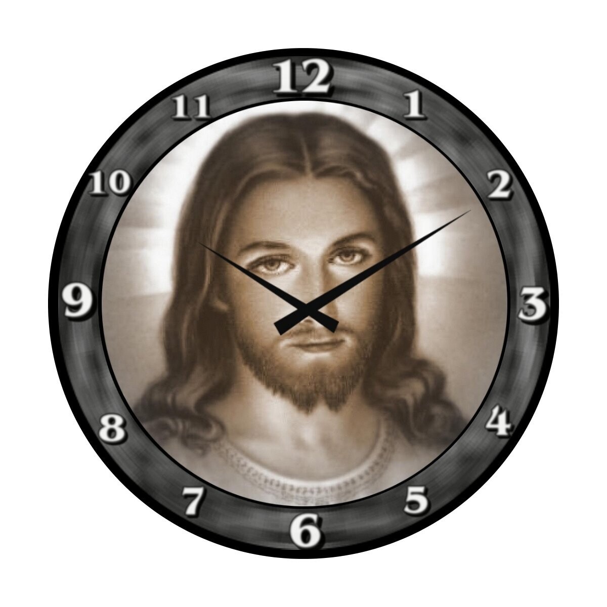 Wanduhr Jesus - Kirche