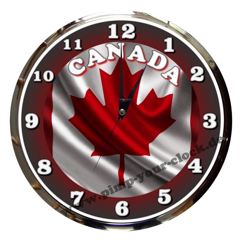 Wanduhr Kanada - Canada